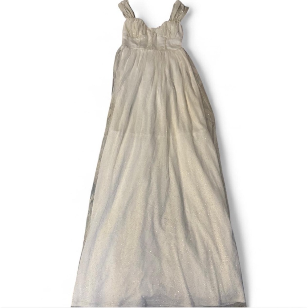 Crystal Doll Sparkling White Dress